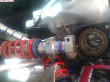 Amortiguación peugeot 206 super1600