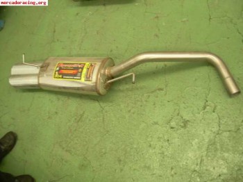Silencioso trasero supersprint golf iv y audi a3