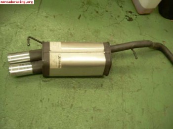 Silencioso trasero sevring seat leon