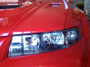  mitsubishi evolution 5,6 faros delanteros  de una pieza nue