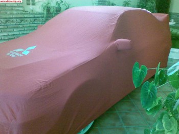 Mitsubishi evolution 5,6 funda especifica terciopelada 