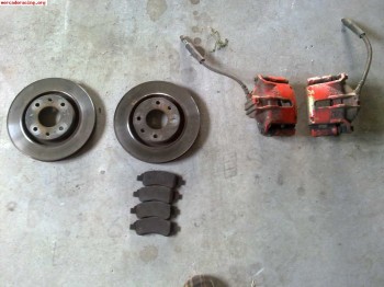 Pinzas bosch ( de un 206 gti) discos 220 mm pastillas ferodo