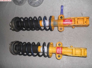 Vendo dos amortiguadores selex para asfalto con muelles para