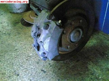 Pinzas traseras de 2 pistones