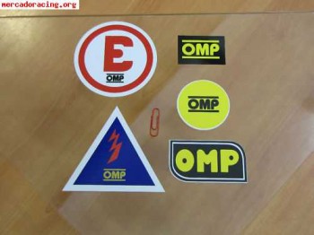 Pegatinas racing brembo, eibach, sparco, omp....