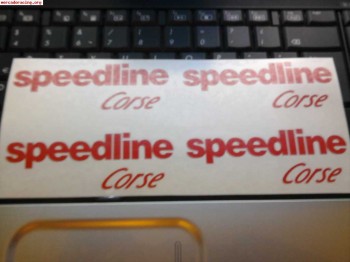 Pegatinas para llantas speedline corse,braid,bbs originales!