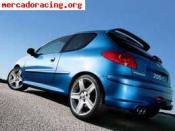 Puente trasero 206 rc