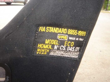 Backet omp y arneses 