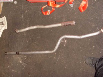 Linea de escape y escape saxo 106