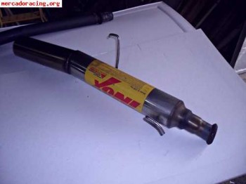 Suspensións pts 206 xs y escape rc racing