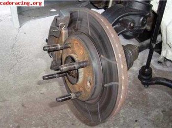 Pinzas,discos rallados i ferodo ds-2500