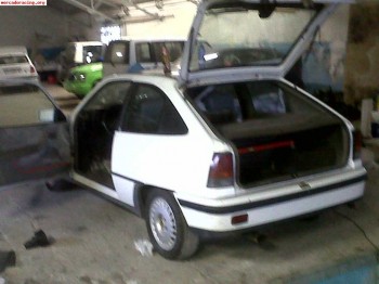 Barra trasera de kadett gsi