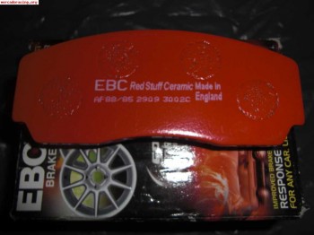 Vendo juego de pastillas ebc red stuff ceramic part. dp3002c