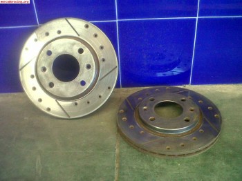 Discos delanteros sparco para psa