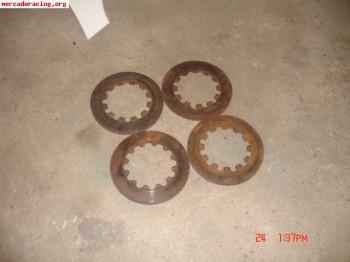 Discos de freno de 206.