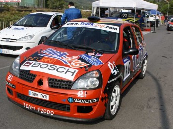 Carroceria clio sport con barras