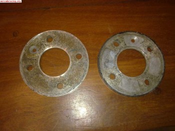 Separadores de 7mm para 4x100 por 20 €