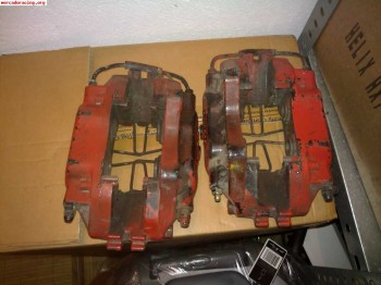 Pinzas brembo porsche 4 pistones