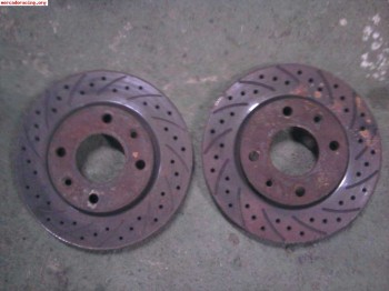Discos rayados y perforados y antineblas 309gti