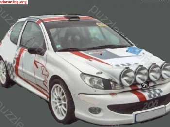 Parachoques de 206 gt