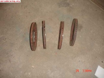 Discos de freno de 206 del desafio nacional.