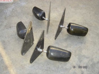 Retrovisores de carbono clio cup ii