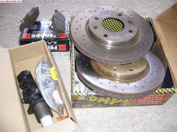 Discos omp i pastillas ferodo para saxo o 106, i bomba de fr