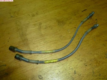 Latiguillos freno metalicos