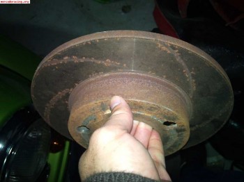 Vendo discos de frenos rayados de seat leon o golf iv gtz ra