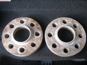 Juego separadores de 2 cm braid de aluminio