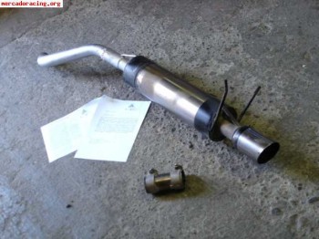 Escape homologado para mégane fase1