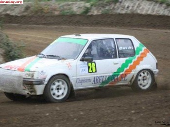 Vendeo carroceria de 205 con barras y ejes a falta de motor