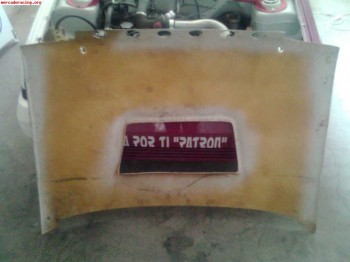 Capo de fibra renault  5 gt turbo