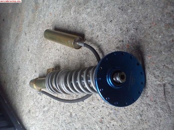 Se vende suspension roscada con botellas y copelas regulable