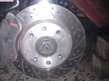Pinzas mas discos de 205 gti