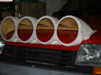 Parrilla faros para renault gt turbo o r-19.. nueva...