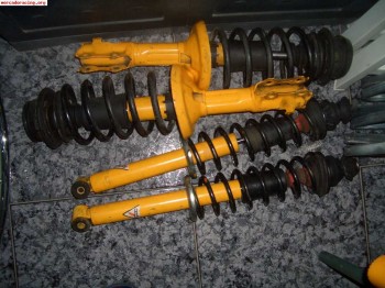 Amortiguadores koni y muelles de serie golf 3