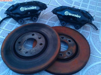 Pinzas brembo 406 coupe para citroen peugeot y renault