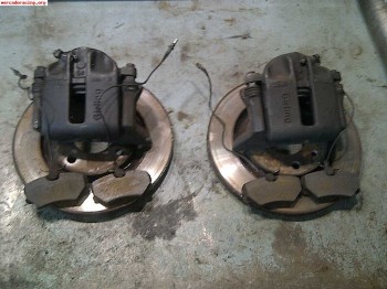 Pinzas de freno, discos y pastillas de citroen zx 2.0 16v