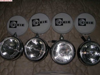 Vendo 4 faros replica cibie super oscar.