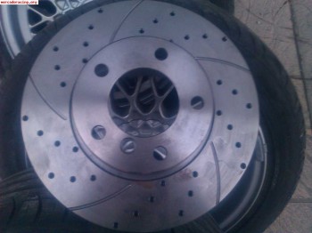 Discos rayados y perforados    bmw 325   nuevos