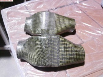 Entrada aire frenos clio williams kevlar carbono