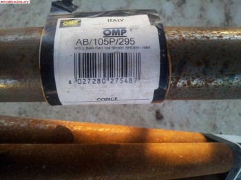 Vendo barras nuevas omp para 124 sport a mitad de precio que