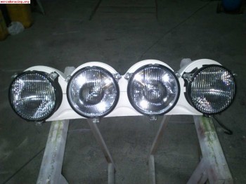 Vendo rampa de faros y opticas 180mm citroen c2