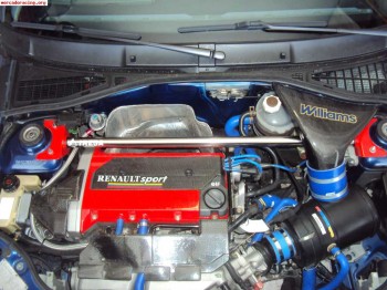 Barra torretas inox, williams o clio 16v