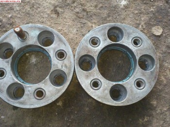 Separadores doble centraje fiat