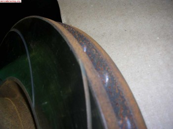 Discos de freno rallados subaru impreza sti