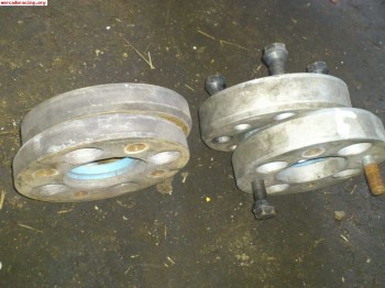 Separadores doble centraje para fiat,etc