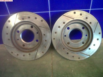 Discos de freno delanteros sparco para 106, saxo, ax