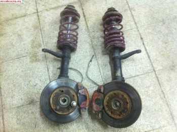 Suspensiones para ax frenos y puente trasero mas cuatro rued